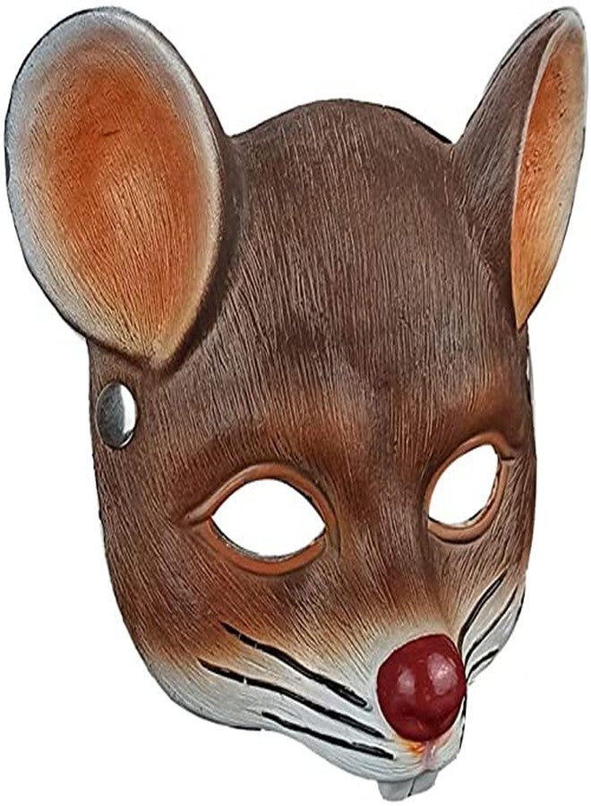 Joylern Animal Mask 3D Mouse Mask Halloween Mask for Halloween Cosplay Party Props - Brown - Image 2